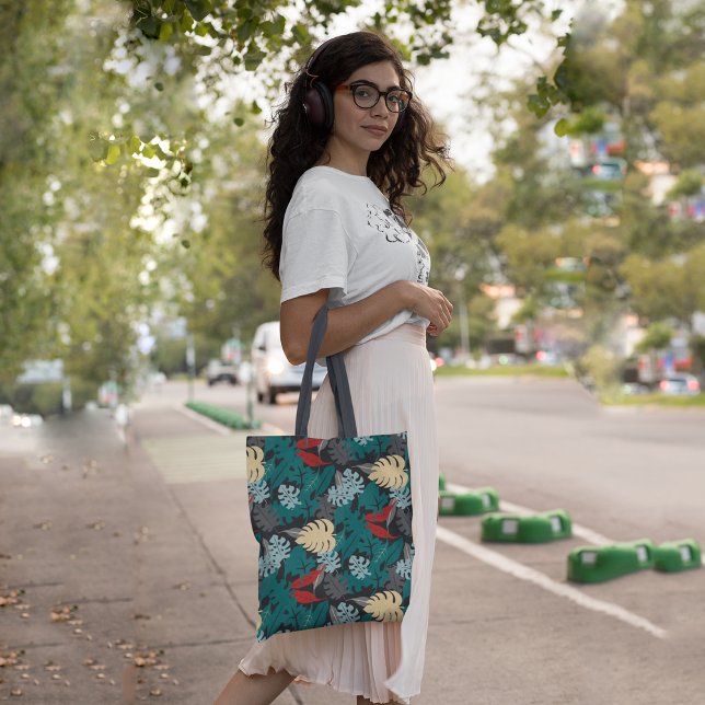 Tote Bag Tropical foncé (Créateur téléchargé)
