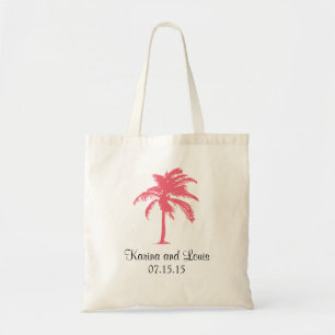 Tote Bag Tropiques de palmiers Mariage