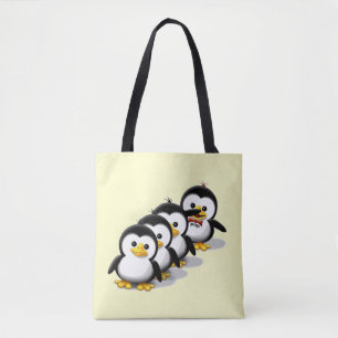 Tote Bag Troupeau des pingouins