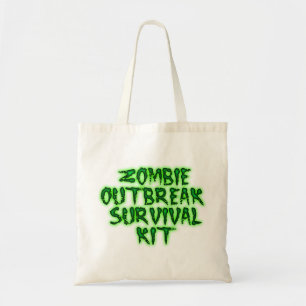 Tote Bag trousse de survie de manifestation de zombi