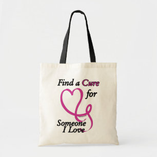 Tote Bag Trouver un remède/coeur/quelqu'un que j'aime...Can