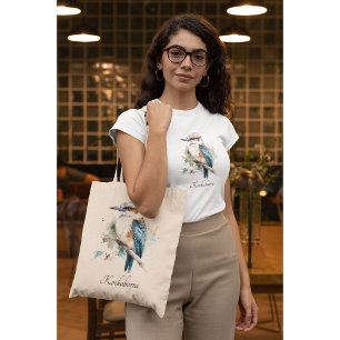 Tote Bag True Blue Kookaburra, personnalisé