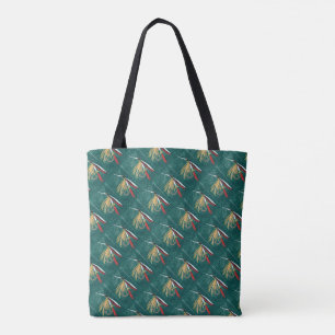 Tote Bag Truite "Fin" Mouche mouillée mouillée mouillée à m