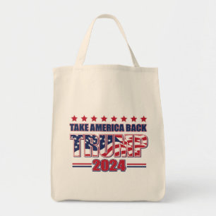 Tote Bag Trump 2024 : Reprendre l'Amérique