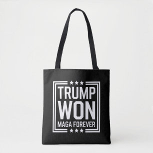 Tote Bag Trump a gagné la 47e élection présidentielle améri