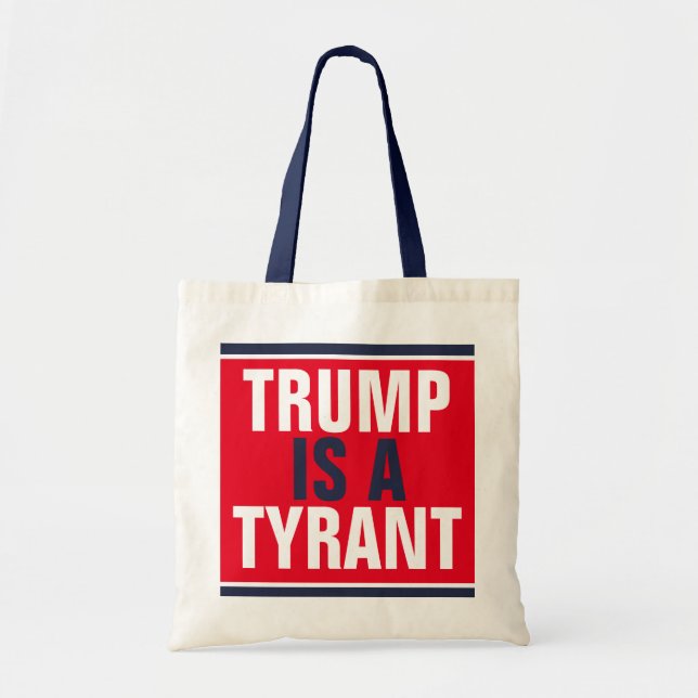 Tote Bag Trump est un tyran de la politique du GOP (Devant)