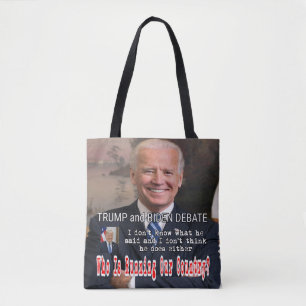 Tote Bag Trump et Biden
