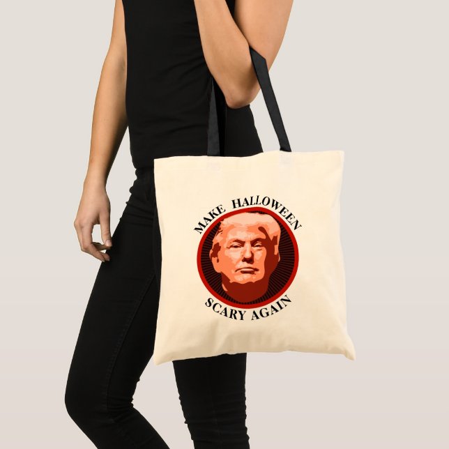 Tote Bag Trump fait de l'Halloween un coup de semonce effra (Devant (produit))