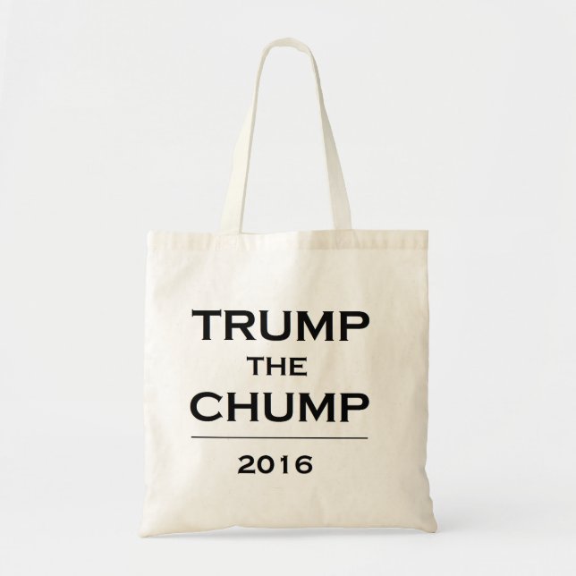 Tote Bag TRUMP l'IDIOT fourre-tout (Devant)