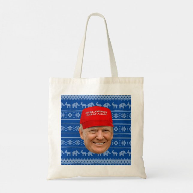 Tote Bag TRUMP MAGA Noël (Dos)