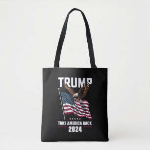 Tote Bag Trump Reprenez l'Amérique Élection Américaine 2024