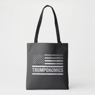 Tote Bag Trumponomics Amérique élection drapeau Trump Répub