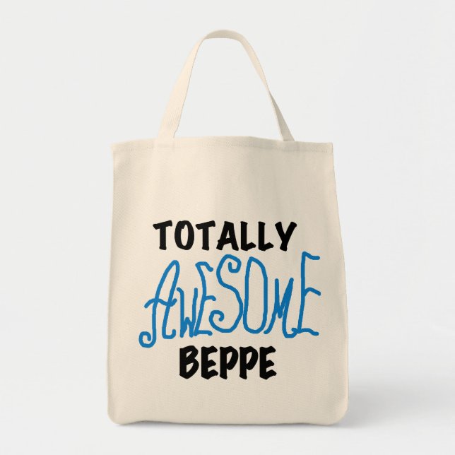 Tote Bag Tshirts et cadeaux de Beppe totalement géniaux (Devant)