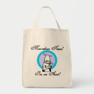 Tote Bag Tshirts et cadeaux de la nouvelle tante Moo-velous