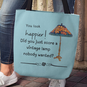 Tote Bag Tu as l'air plus heureux ! Vous êtes-vous contenté