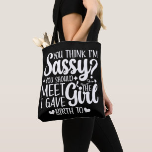 Tote Bag Tu crois que je suis sûr que tu devrais rencontrer