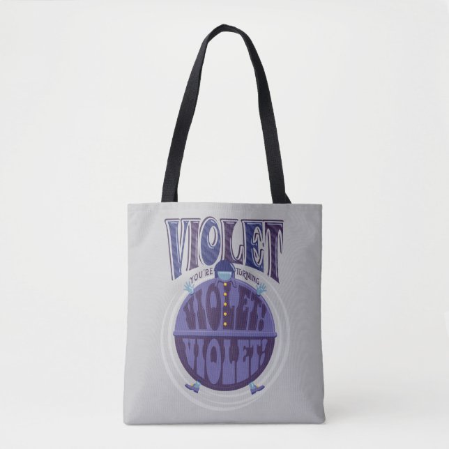 Tote Bag Tu deviens Violet, Violet ! (Devant)
