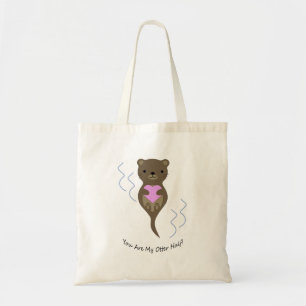 Tote Bag Tu Es Mon Otter Half Otter