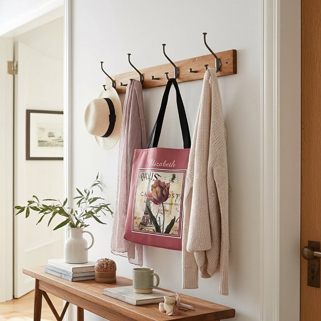 Tote Bag Tulip Paris personnalisé (Créateur téléchargé)