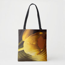 Tulipe jaune romantique