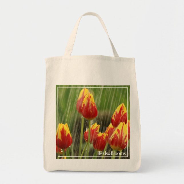 Tote Bag Tulipes de ressort (Devant)