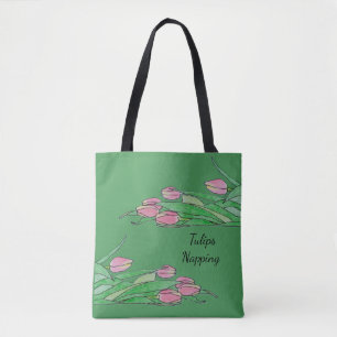 Tote Bag Tulipes dormant
