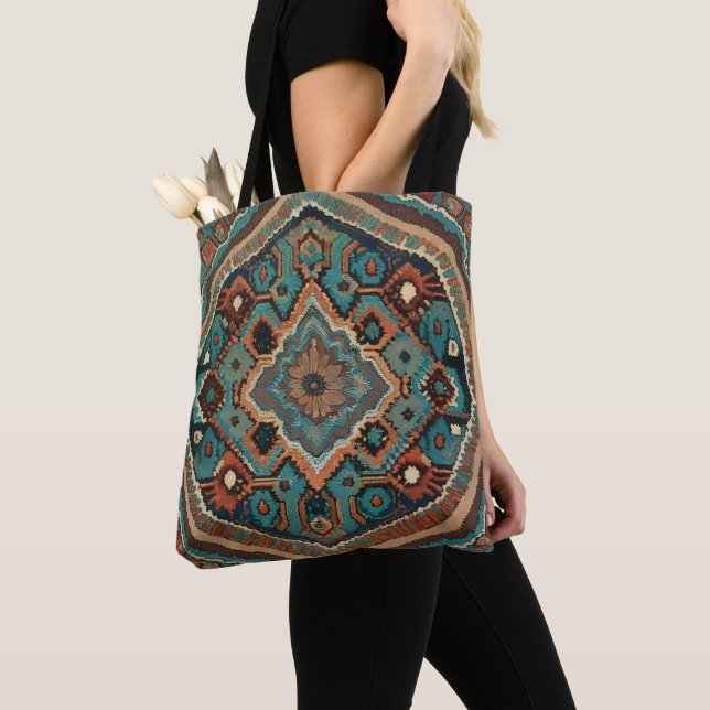 Tote Bag Turc Belle vieille collection Motif moderne (De près)