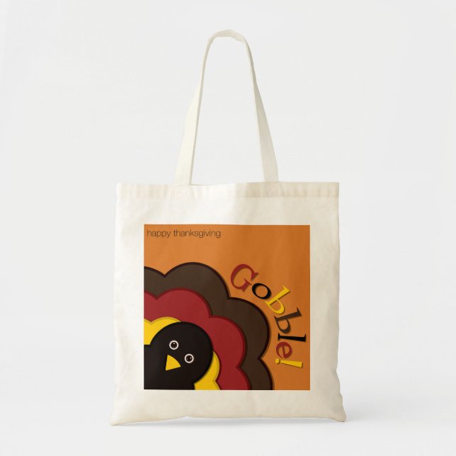 Tote Bag Turc caché de Thanksgiving (Devant)