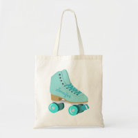 Turquoise Blue Retro Quad Roller Patinage Personna