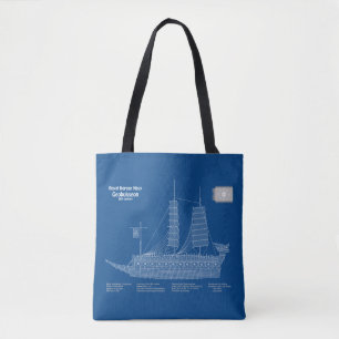 Tote Bag Turtle Ship Geobukseon - Plan d'expédition ABD