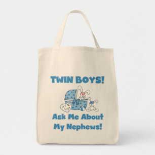 Tote Bag Twin Boys Demandez Mon Nephew