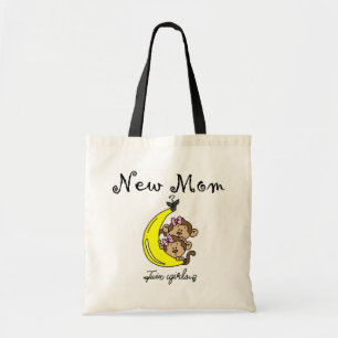 Tote Bag Twin Girls New Mom T-shirts et cadeaux