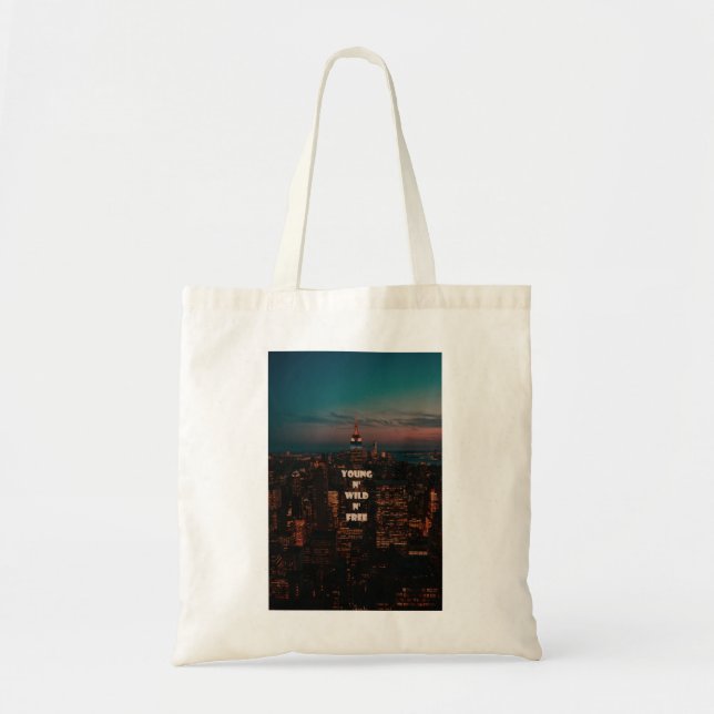 Tote Bag Typographie de Mars Bruno (Devant)