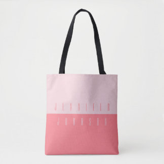 Tote Bag Typographie minimaliste moderne simple et élégante
