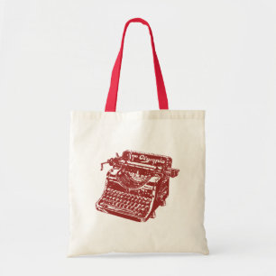Tote Bag Typographie Vintage de Maroon