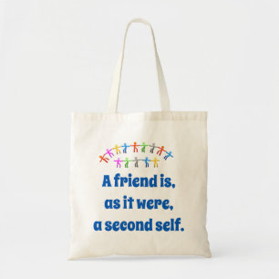 Tote Bag Un Ami Est Comme Il Était Une Deuxième Auto - Amit
