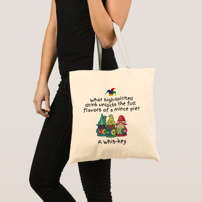 Tote Bag Un Amusant Plaisir À Tarte À Mince Plaisanterie (Devant (produit))