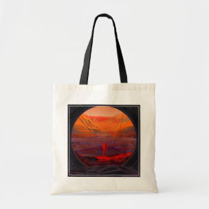Tote Bag Un Astronaute Sur Mars