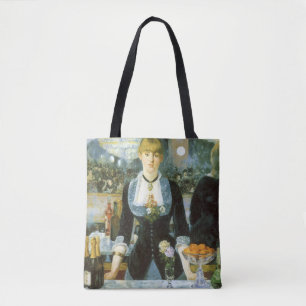 Tote Bag Un bar aux Folies Bergère d'Édouard Manet