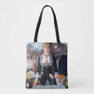 Tote Bag Un bar aux Folies-Bergere, Manet