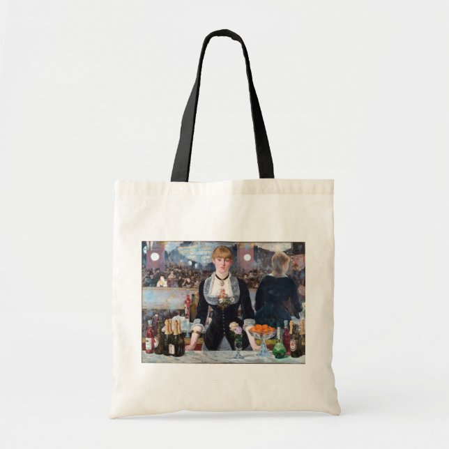 Tote Bag Un bar aux Folies-Bergere, Manet (Devant)