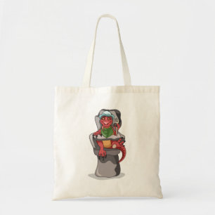 Tote Bag Un Bébé Tyrannosaurus Rex Assis Dans Une Chaise Ha