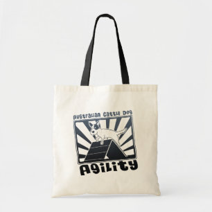 Tote Bag Un-Cadre australien d'agilité de chien de bétail