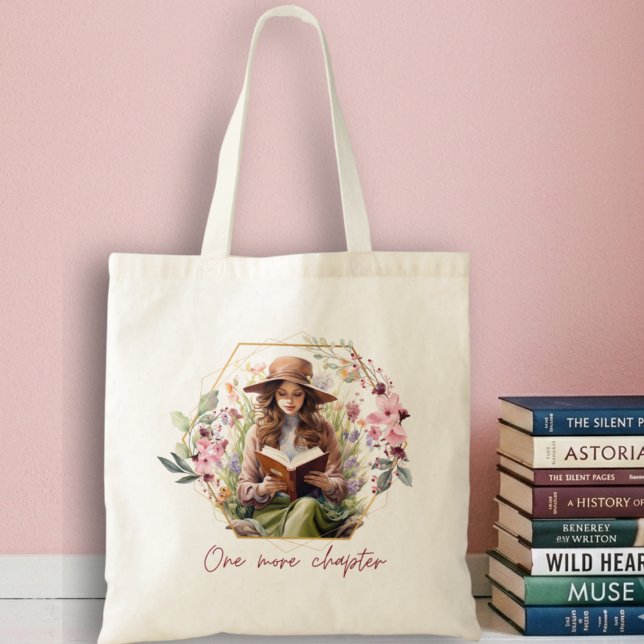 Tote Bag Un chapitre de plus (Créateur téléchargé)