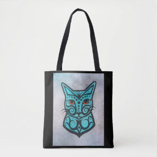 Tote Bag Un chat coloré #3