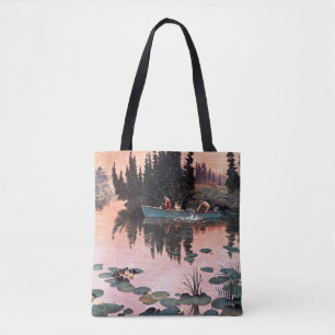 Tote Bag Un crochet fin par John Clymer