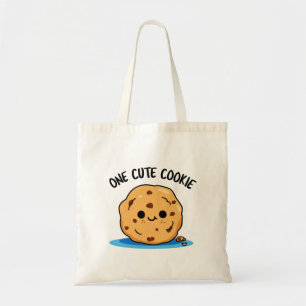 Tote Bag Un Cute Cookie Funky Food Pun