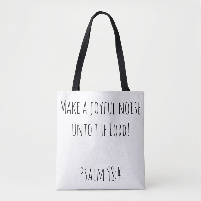 Tote Bag Un délicieux bruit (Devant)
