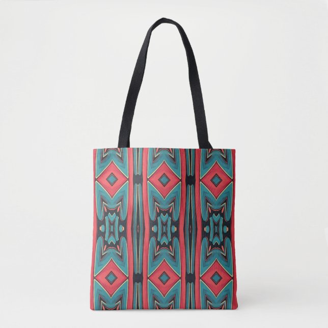 Tote Bag Un design classique aux multiples couleurs tendanc (Devant)
