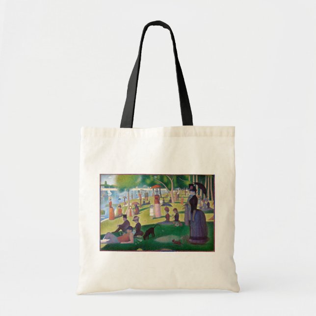 Tote Bag Un dimanche après-midi à La Grande Jatte, Seurat (Devant)